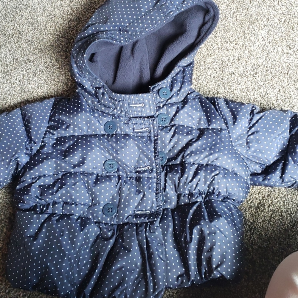 Baby Gap 6 to 12 month winter puffer coat